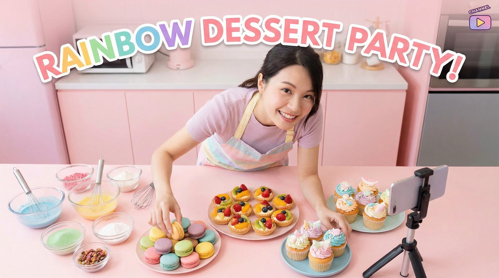 17c一起草甜蜜厨房美食视频教程