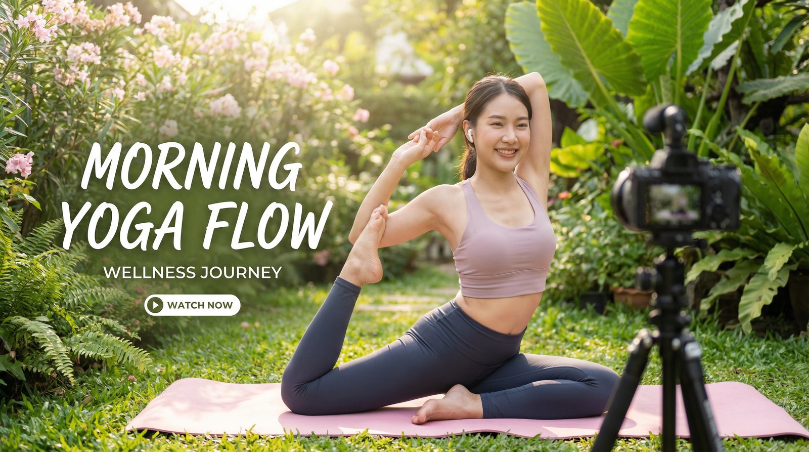 17c一起草瑜伽晨练健身视频